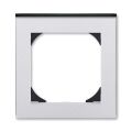 Levit®M 3901H-A05510 70 rámeček jednonásobný s otvorem 55x55 barva titanová / kouřová černá ABB