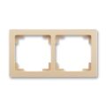 Swing®L 3901J-A00020 C3 rámeček dvojnásobný barva  mocca * ABB