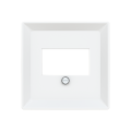 Zoni® 5014T-A00040 240 kryt zásuvky komunikační přímé (pro HDMI, USB, VGA, USB nabíječku, reprozásuvku) barva matná bílá ABB