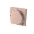 Zoni® 3292T-A00300 242 kryt termostatu prostorového s otočným ovládáním, s upevňovací maticí barva pudrová ABB