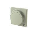 Zoni® 3292T-A00300 243 kryt termostatu prostorového s otočným ovládáním, s upevňovací maticí barva olivová ABB