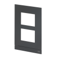 Welcome Midi 2TMA220161B1001 Kryt AUDIO tabla, velikost 1/2 (135 mm), antracit antracit ABB
