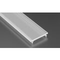 Difuzor pro profil  CV-PROFIL BASIC PVC FR 1M (11-1112-10) barva poloprůhledná GXLP1202 Greenlux