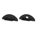 Koncovka profilu EC-PROFIL (YA) B (2pcs/SET) barva černá GXLP303 Greenlux