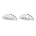Koncovka profilu EC-PROFIL (YA) GR (2pcs/SET) barva šedá GXLP301 Greenlux