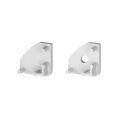 Koncovka profilu EC-PROFIL (YB) GR (2pcs/SET) barva šedá GXLP311 Greenlux