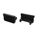 Koncovka profilu EC-PROFIL A BLACK (12-0012-01) barva černá GXLP1402 Greenlux