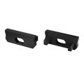Koncovka profilu EC-PROFIL D BLACK HO (12-0052-00) barva černá GXLP1433 Greenlux