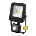 Svítidlo LED reflektor ALFA PIR SMD 10W NW s PIR čidlem pohybu,hliníkové barva černá GXLR051 Greenlux