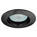 Svítidlo podhledové AXL 5514-MB hliníkový, kulatý barva černá GXPL064 Greenlux