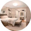 Svítidlo DAISY REVA IP44 HF E27 E27 s mikrovlnným čidlem barva bílá GXDS272v2 Greenlux