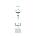 Montážní úchyt BR-PROFIL A MINI BLACK (13-0022-00) GXLP1602 Greenlux