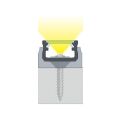 Montážní úchyt BR-PROFIL A MINI WHITE (13-0021-00) GXLP1601 Greenlux