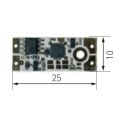 Vypínač/stmívač LED pásků Resistive Dimmer Switch Yellow LED  do AL profilu,odporový (žlutá LED) GXLS743 Greenlux