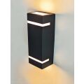 Svítidlo LED BRICK 2GU10 nástěnné designové barva antracitově šedá GXPS001 Greenlux