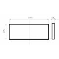 Svítidlo LED panel ILLY II 3G 46W NW EMERGENCY 4500/6500lm s nouzovým modulem barva bílá GXPS444 Greenlux