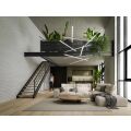 Profil hliníkový AL-PROFIL ALBA BLACK ANODIZED 2M (10-1402-20) přisazený,závěsný barva černá GXLP2105 Greenlux