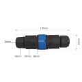 Spojky kabelové CTL IP68 5x2,5 barva černá GXSP022 Greenlux