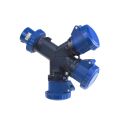 Rozbočovač (adaptér) 16002 IP67 230V/16A/3P 6h, 3 vývody Famatel