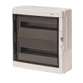 Skříň ACQUA+ 39036  IP65, 36 mod., kouřové dveře, 430x464x150mm