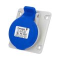 Zásuvka vestavná 23230 IP44/230V/16A/3P 6h, šikmá 10° - SpeedPRO Famatel