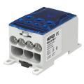Distribuční blok OJL 400A, vstup 1xAl/Cu240mm?, výstup 4x35/3x50mm? modrý typ MAB1401B10 Morek
