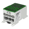 Distribuční blok OJL 400A, vstup 1xAl/Cu240mm?, výstup 4x35/3x50mm? zelený typ MAB1401G10 Morek