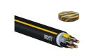 Kabel CYKY-J 5x1,5 AKČNÍ CENA balení 100m měděný instalační modrá-žlutozelená-hnědá-šedá-černá CYKY 5Cx1,5