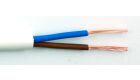 Kabel H05VV-F 2G2,5 plastový flexibilní bílý CYSY 2x2,5