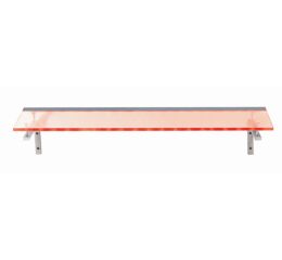 Svítidlo polička 20LED IP20 1,7W červená 800x250x170
