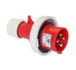 Vidlice 4x32A / 400V 6h, krytí IP 67,  PC-0242-6