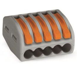 Wago 222-415 5x0,08-2,5mm krabic. svorka s páčkou /4155684/