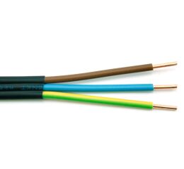 Kabel CYKYLo-J 3x2,5 plochý instalační