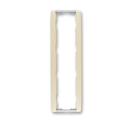 Element® 3901E-A00141 21 rámeček čtyřnásobný, svislý barva slonová kost / ledová bílá ABB