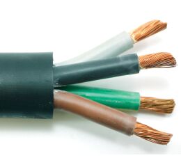 Kabel H07RN-F  4G16 pryžový, gumový pro střední namáhání harmonizovaný CGTG 4x16