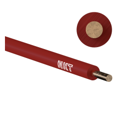 Vodič CY 2,5 H07V-U rudý drát měděný s izolací