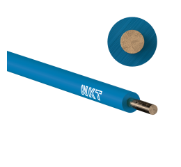 Vodič CY 4 H07V-U světle modrý drát měděný s izolací