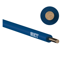 Vodič CY 1,5 H07V-U tmavo modrý drát měděný s izolací