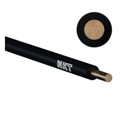 Vodič CY 4 H07V-U černý drát měděný s izolací