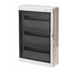 Skříň ACQUA+ 39054  IP65, 54 mod., kouřové dveře, 430x640x150mm