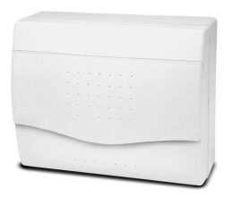 Skříň NUOVA 3808 IP40,   8 mod., na omítku, bílé dveře