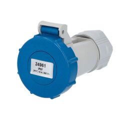 Spojka 24961 IP67/230V/16A - domovní, modro-šedá Famatel