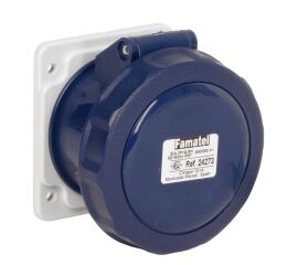 Zásuvka vestavná 24273 IP67/230V/32A/3P 6h, přímá - SpeedPRO Famatel