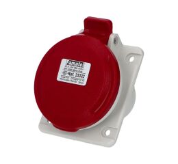 Zásuvka vestavná 23332 IP44/400V/32A/4P 6h, šikmá 10° - SpeedPRO Famatel