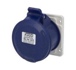 Zásuvka vestavná 23273 IP44/230V/32A/3P 6h, přímá - SpeedPRO Famatel