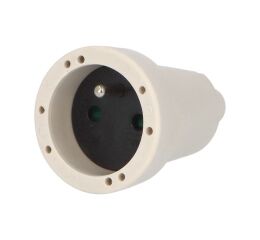 Spojka 2107-B IP20/230V/16A - domovní, PVC, bílá Famatel