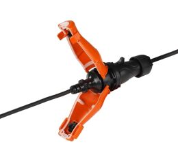 Spojka 1825 POWER SHELL IP65-IP67/230V/16A - pro domovní vidlice (pro zvýšení krytí)FAM