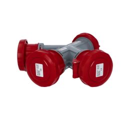 Rozbočovač (adaptér) 16004 IP67 400V/16A/5P 6h, 3 vývody Famatel