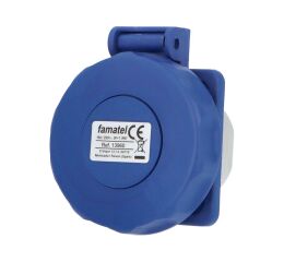 Zásuvka vestavná 13960 IP67 SCHUKO 230V/16A (s postranními ochrannými kontakty) Famatel