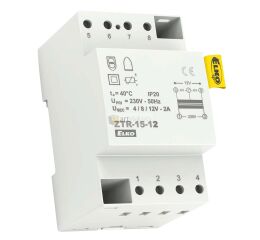 Zvonkový transformátor ZTR-15-12 4/8/12V